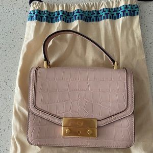 Tory Burch Juliette crossbody handbag.